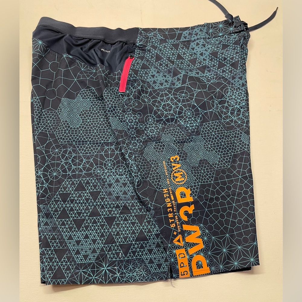 Reebok shorts mens size 2XL‎ blue pre-owned condition